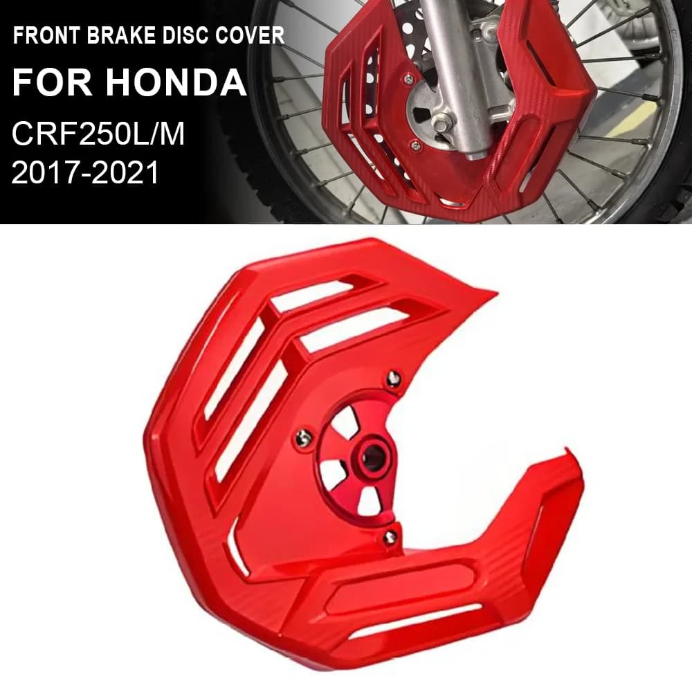 Protezione Disco Freno Anteriore 17MM per Honda CRF250L/M 2017-2021, Accessorio Moto Fuoristrada