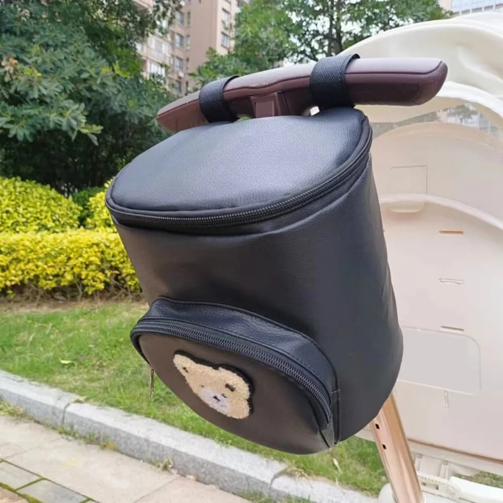 Accessori universali per borsa da appendere per passeggino, borsa portaoggetti impermeabile per borsa da appendere per carrello da passeggio per bambini, carrello per ombrellone, ch