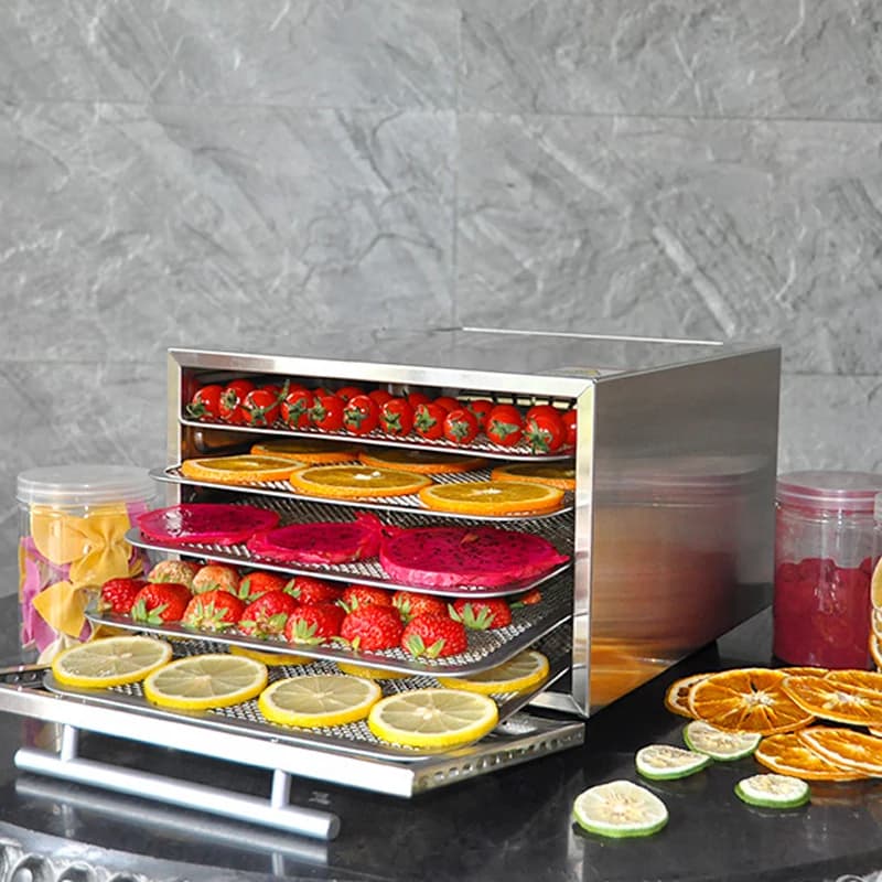 DBC-05A Essiccatore per alimenti Essiccatore per frutta per snack per animali domestici a 5 strati 400W Essiccatore per frutta per uso domestico piccola carne secca fatta in casa