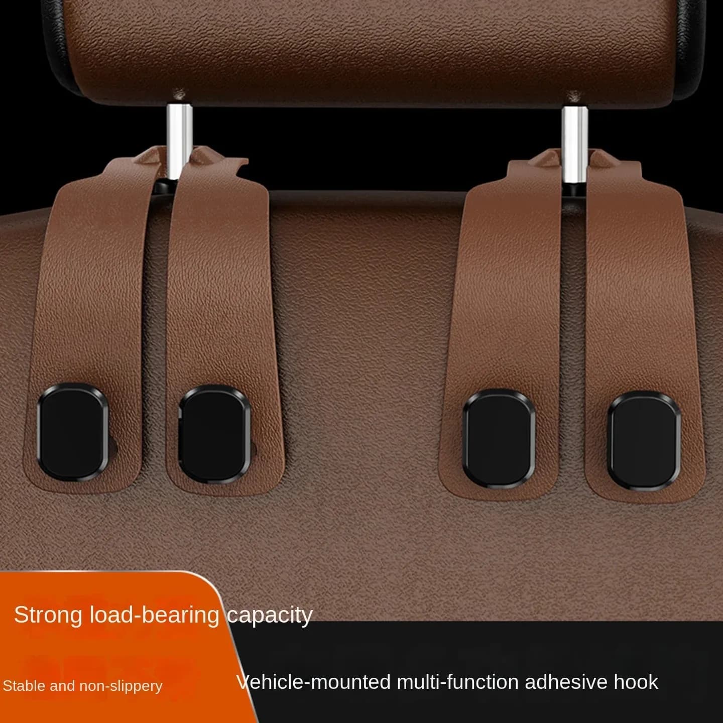 Auto Poggiatesta Hooks, Poster Seat Organizer, Bag Clips, Self Fixing Hooks