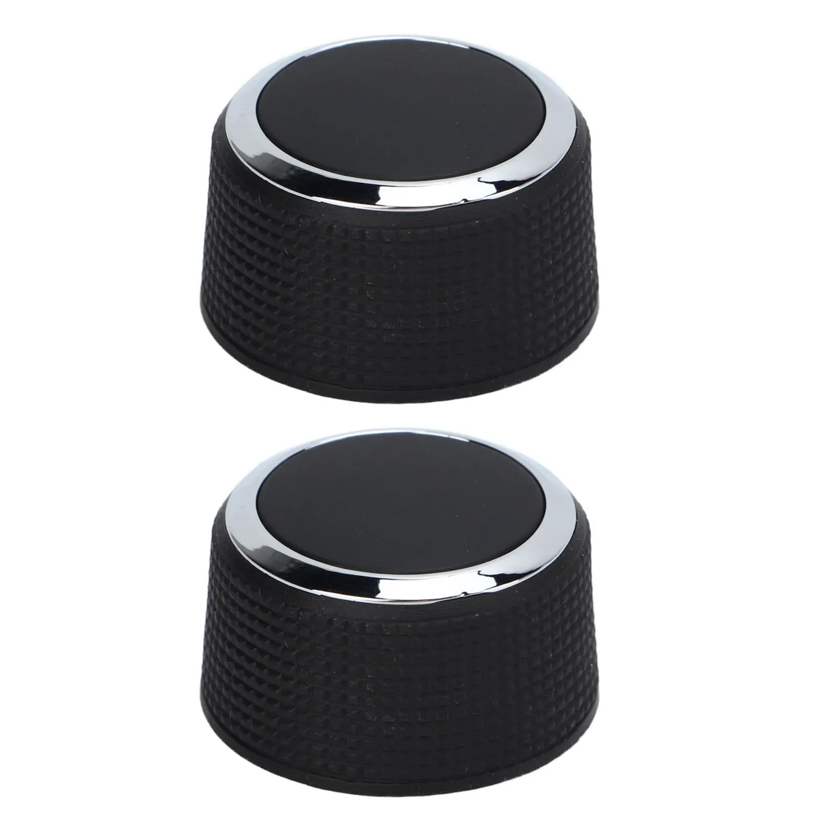 2 pezzi Car Audio Radio Manopola di controllo del volume 22912547 Dial Sintonizzatore Volume Rotary Manopola Interruttore del pulsante Cap per Suburban 2009-2013