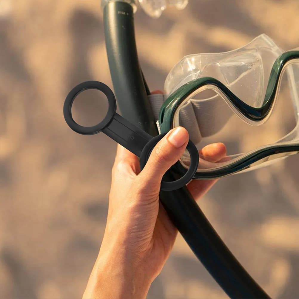 10 Pieces Clips for Silicone Underwater Mask, Snorkel Stop Mask, Safety Strap, Diving Accessories and Snorkeling, Diving Adventure
