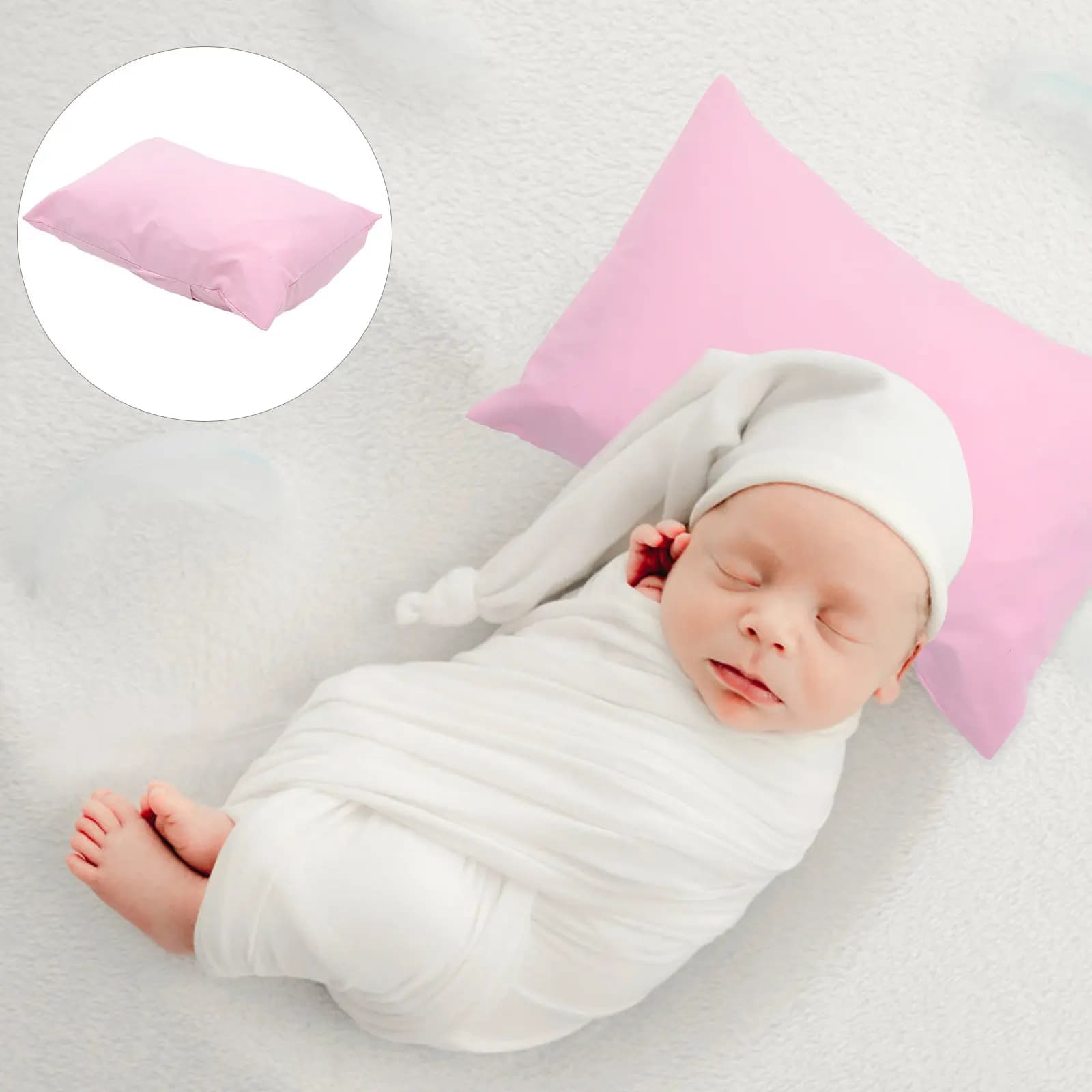 2 pezzi di piccole federe per cuscini per bambini, con chiusura a busta, copertura da viaggio per bambini, lavabile, portatile, leggera, per bambini