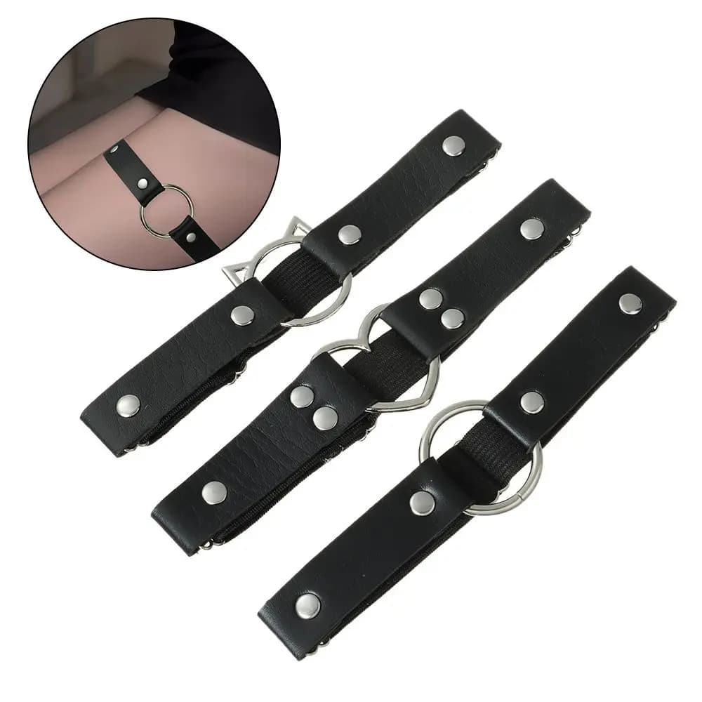 Intimo punk sexy Articoli per feste Lingerie Regalo Anello elastico per coscia Reggicalze Reggicalze Cosplay Cat Leg Chain