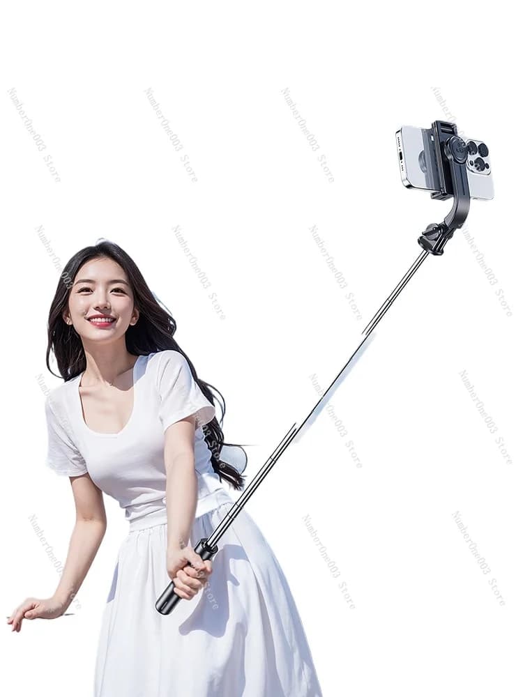 Super mini selfie stick da viaggio portatile 2024 nuovo treppiede da pavimento universale artefatto per fotocamera per telefono cellulare rotazione di 360 gradi multi