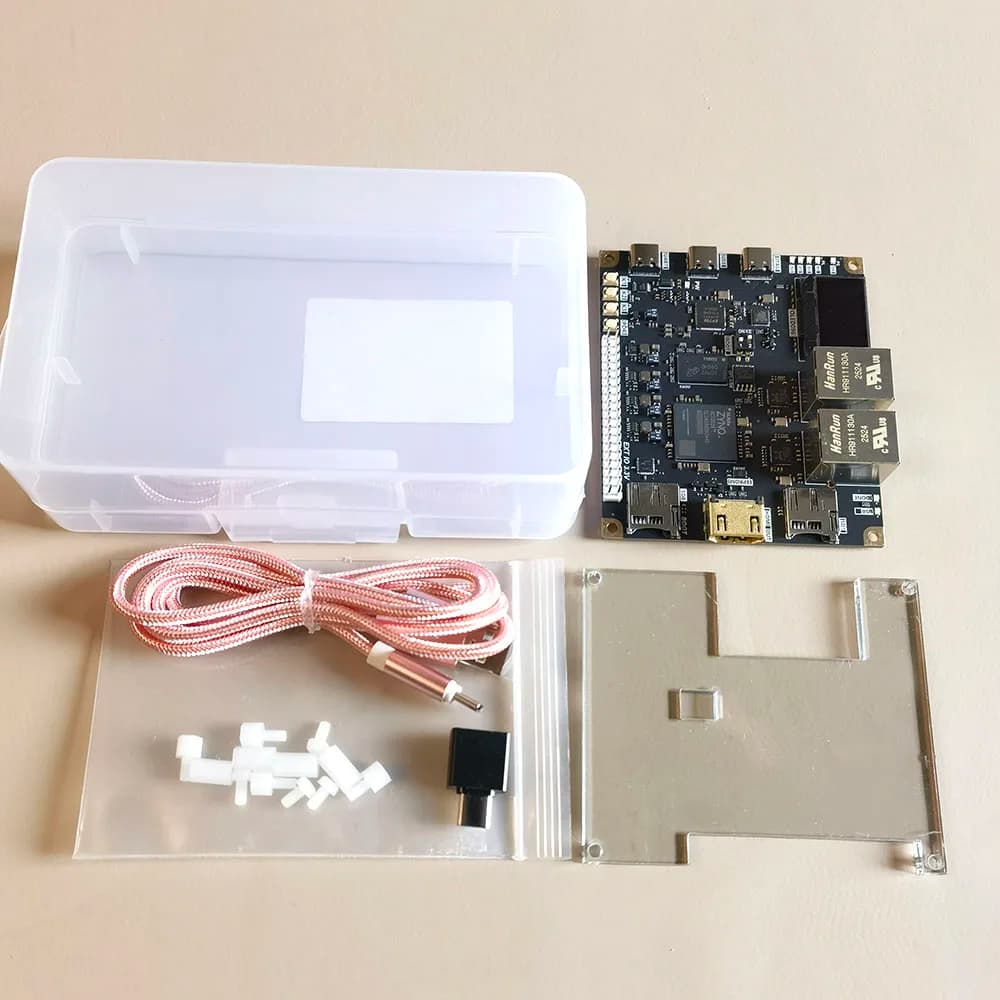Scheda di apprendimento elettronico Dual-Core Cortex-A9 con rete Gigabit, DDR3, FLASH, compatibile HDMI, kit sperimentale