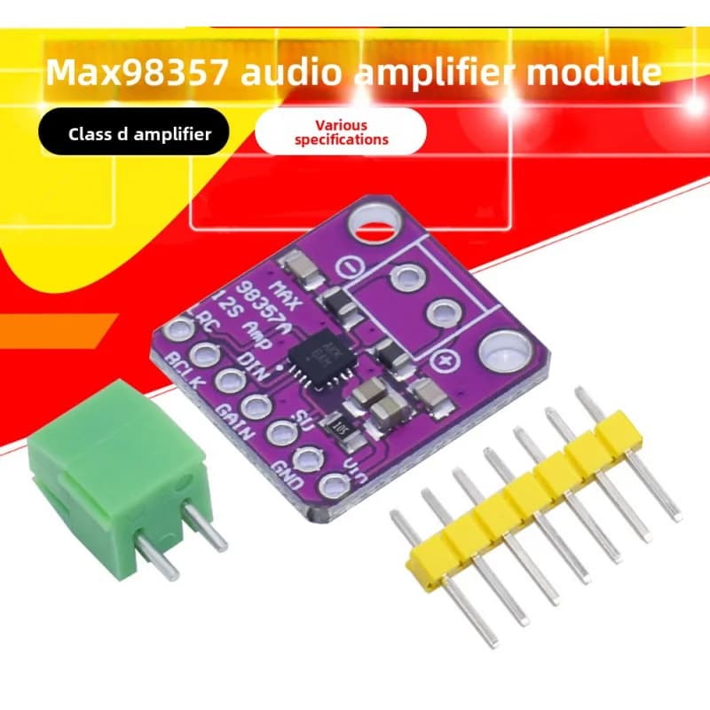 Scheda amplificatore audio digitale I2S, modulo amplificatore senza filtro MAX98357 per ESP32 Raspberry Pi