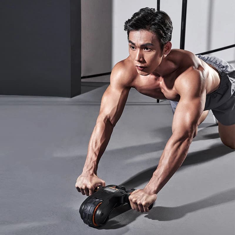 Body Fitness Ab Wheel Roller Wheels Core Training Abs Roller Machine Ab Wheel Roller for Abdominal Training