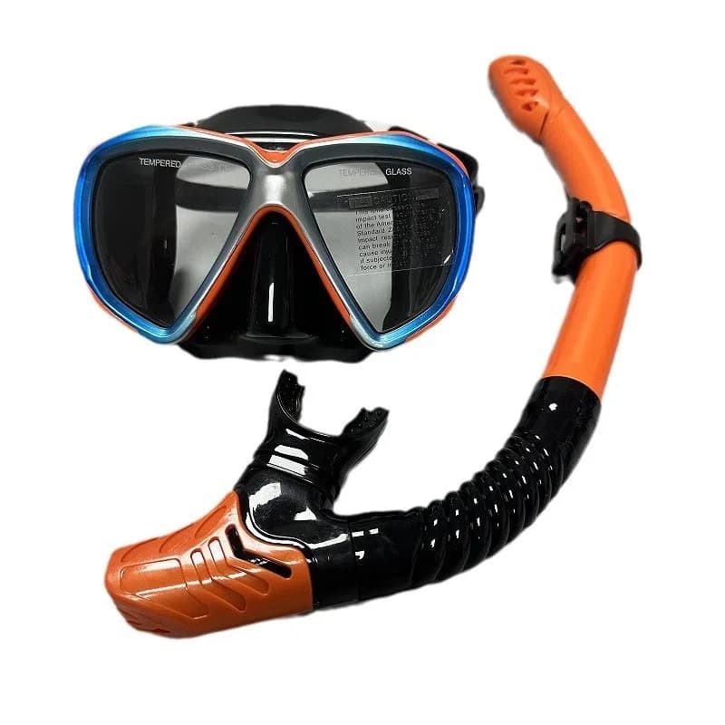 QYQ Professional diving masks Snorkeling set Silicone skirt for adults Eyeglasses Dive mask