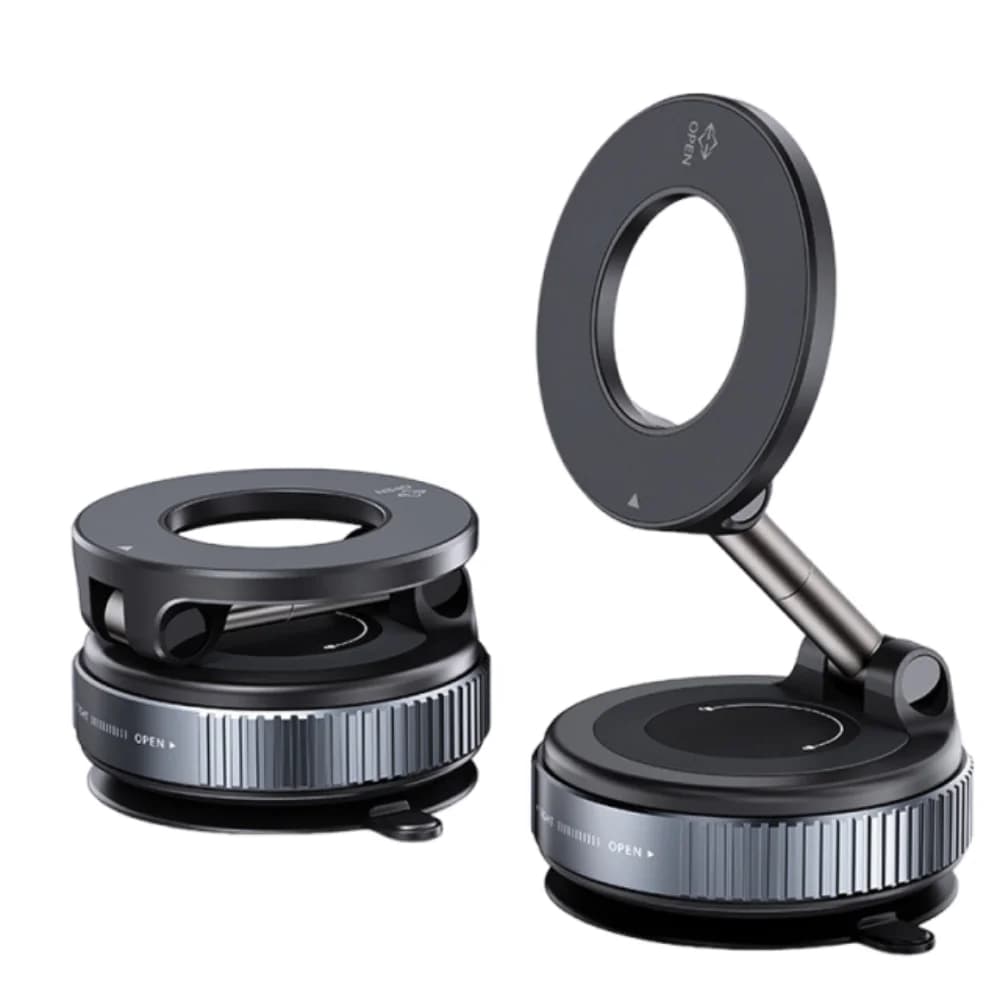 Supporto Magnetico per Telefono da Auto 360° ° Supporto Girevole Pieghevole Universale per Cellulare con Ventosa, Supporto da Viaggio e da Scrivania