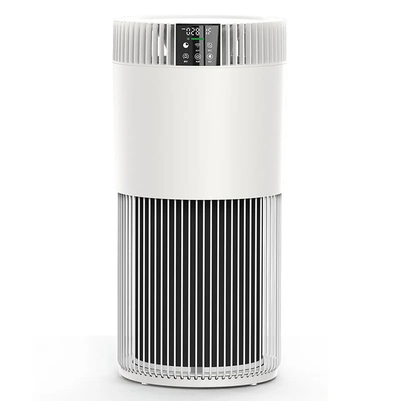 Electrostatic Air Purifier Designed Specifically for Pet Hair, Smart Odor Removal, Low-Noise, Germ-Killing, 360° Air Intake