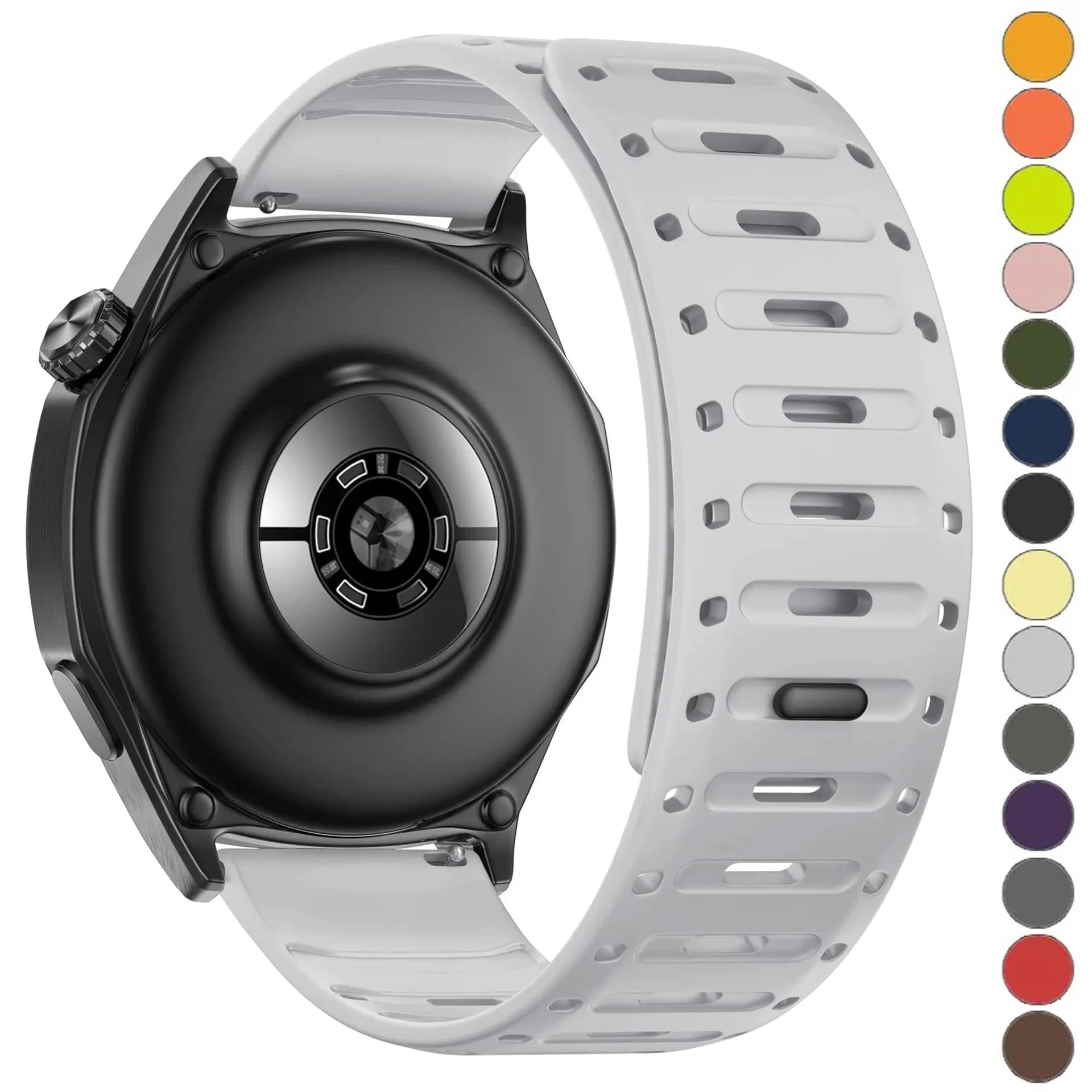 22mm Silicone Strap For Suunto Vertical 2/RACE 2/RACE S/Run/Ocean Magnetic Band Bracelet For Suunto 5 9 Peak Pro Wristband Belt