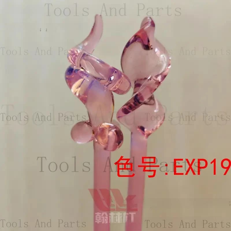 A.... ---- Exp19 Peach Girl Overweight Bubble Pink Protein Bar in Vetro Borosilicato ad Alta Resistenza con Effetto Bruciato