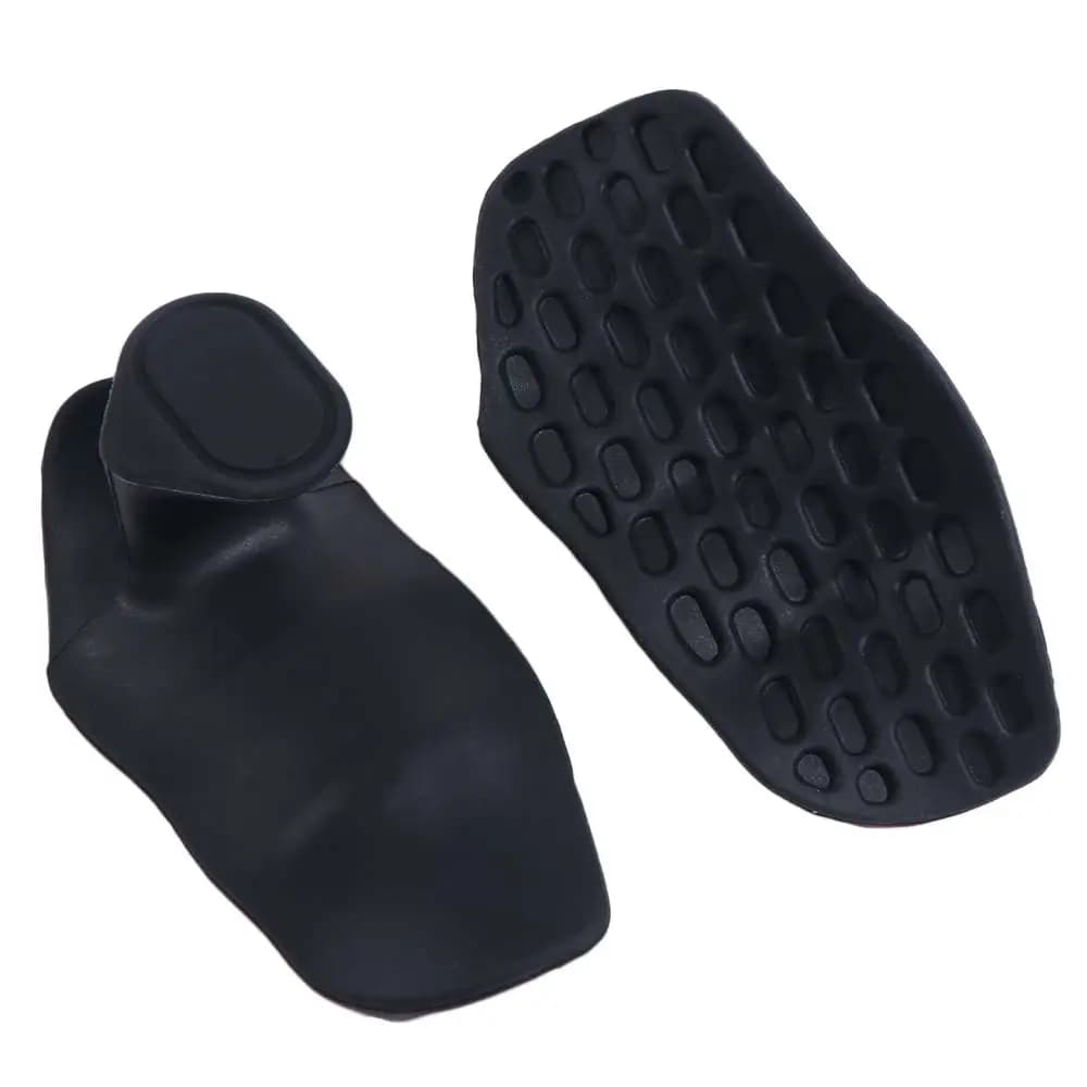 1 Pair Ergonomic Weight Lifting Grips Anti-slip Elastic Workout Gym Gloves Soft Thicken Silicone Palm Grips Gym/Fitness