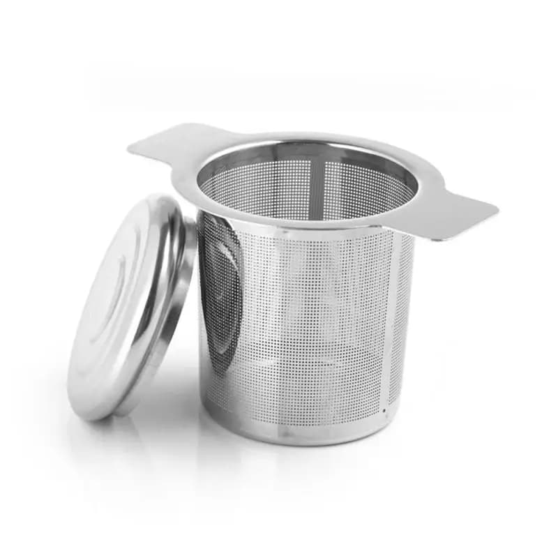 304 in acciaio inox Tea Leak Binaural Coffee Leak Tea Filter Mesh Tea infusore colino da tè riutilizzabile teiera accessori da cucina