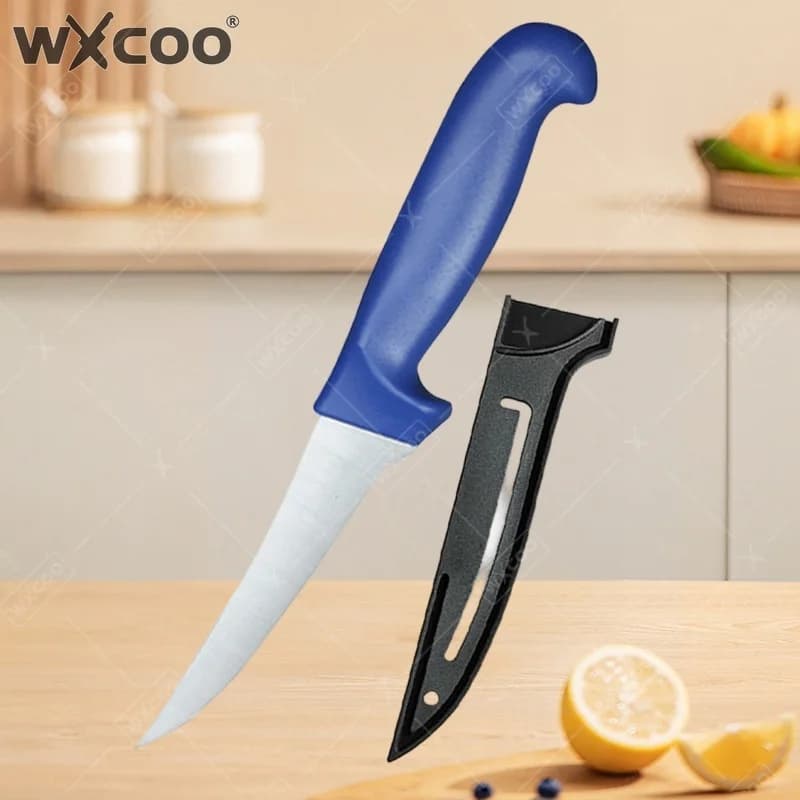 WXCOO Set of 1~6 Multifunctional Kitchen Knives, Stainless Steel Meat Knife, Bone Knife, Fruit Slicing Knife, Kitchen Tools