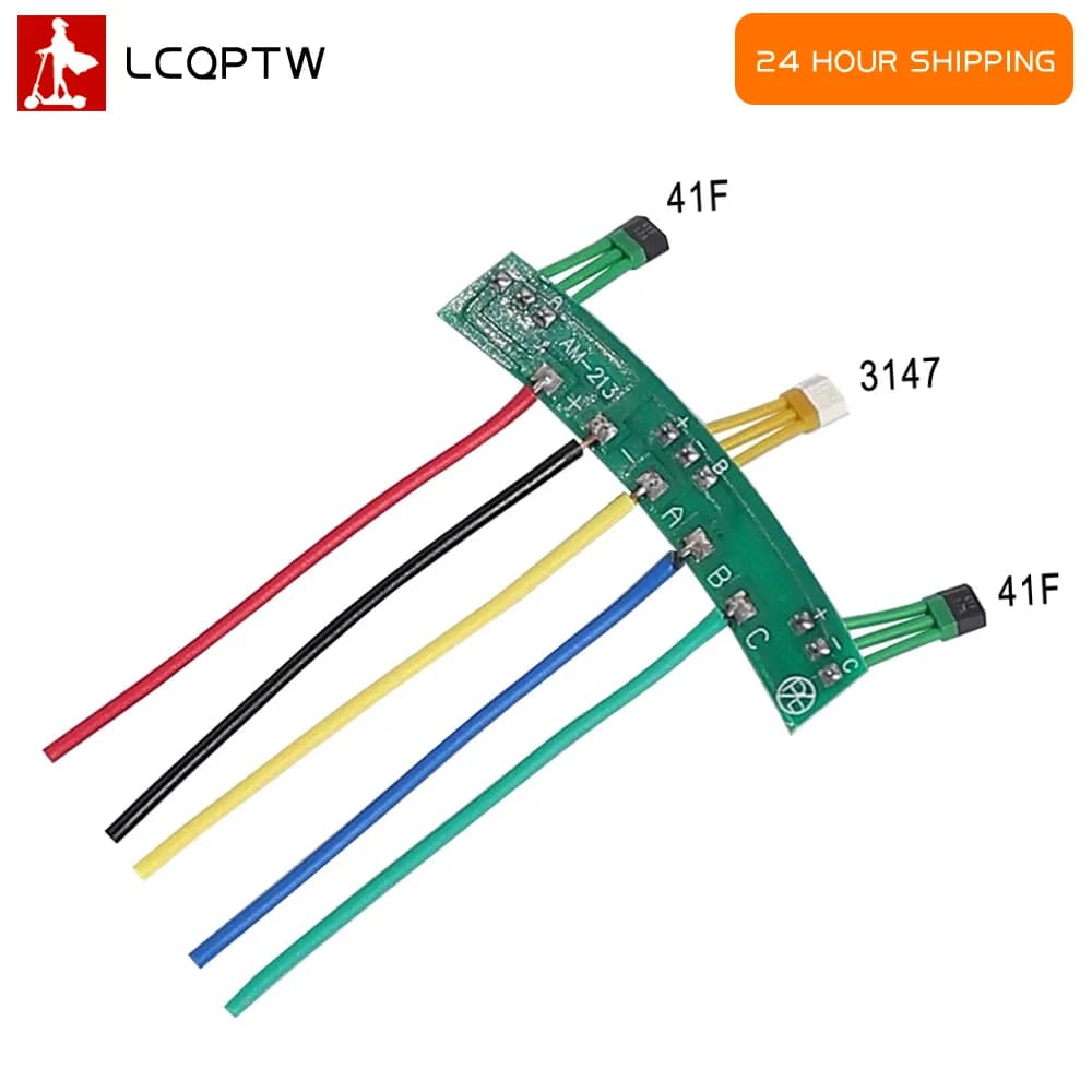 Hall sensor 2 wheel motor with cable card Electric vehicles 3147 41F 213 60 ° PCB for sensor Hall motor electric scooter