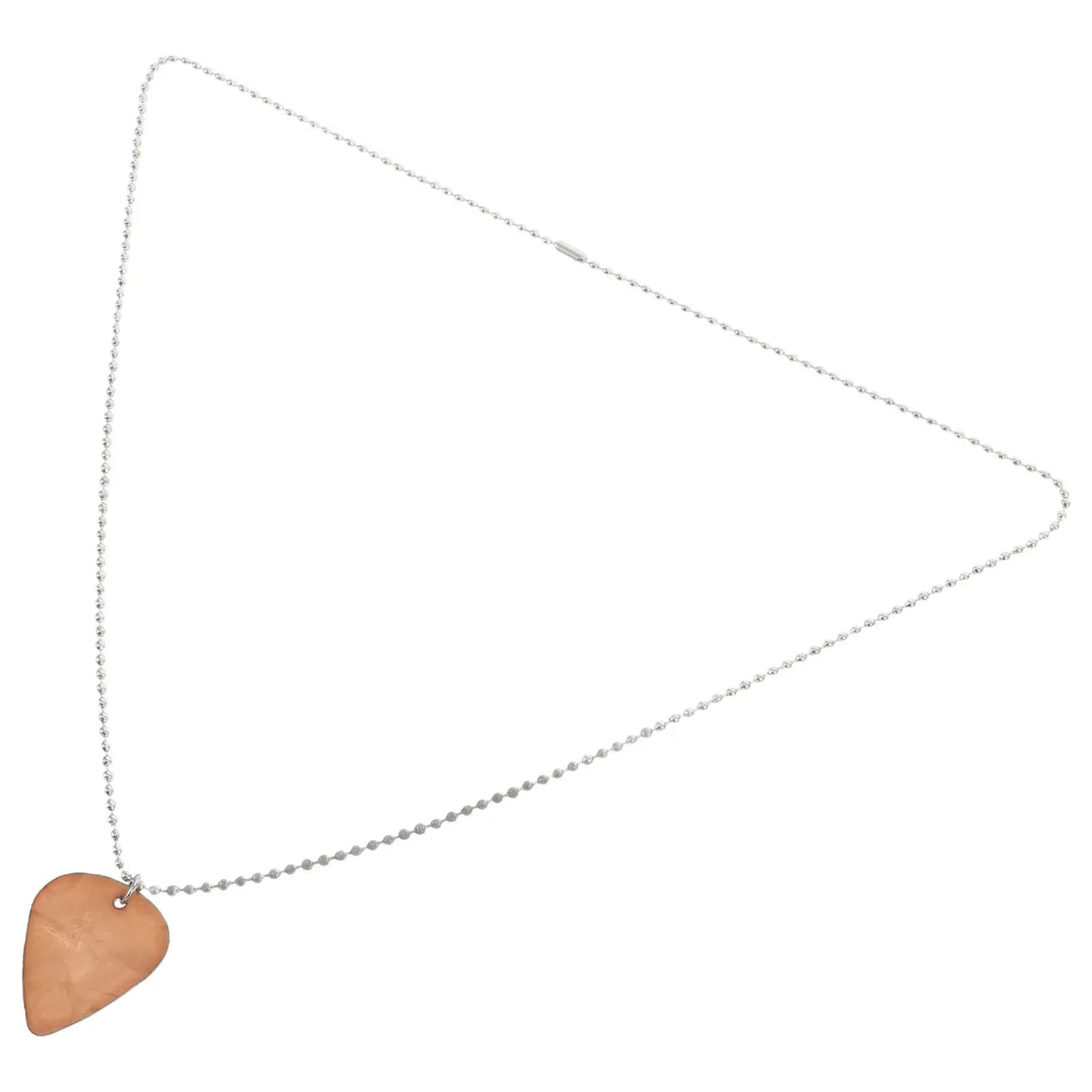Collana con plettro per chitarra, ciondolo a forma di cuore in resina, leggero, design unico, ideale per amanti della musica, chitarristi, coppie, gioielli alla moda