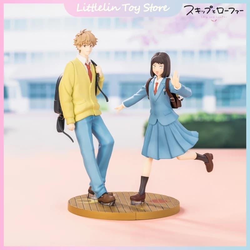 Ufficiale Skip And Loafer Mitsumi Iwakura Shima Sousuke Anime Figure Giocattoli alla moda Decorazione del desktop Raccogliere il modello Regalo di Natale