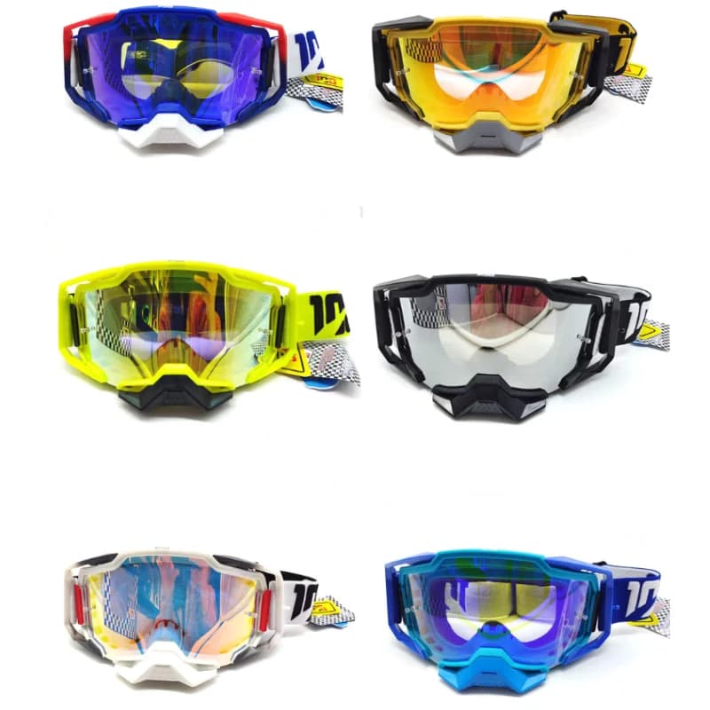 Motorcycle Glasses Motocross Dirt Bike Goggles Fit Mtb Mx Motorcycle Racing Ski Goggles100 Scooter Eye Protection Safety Glasses