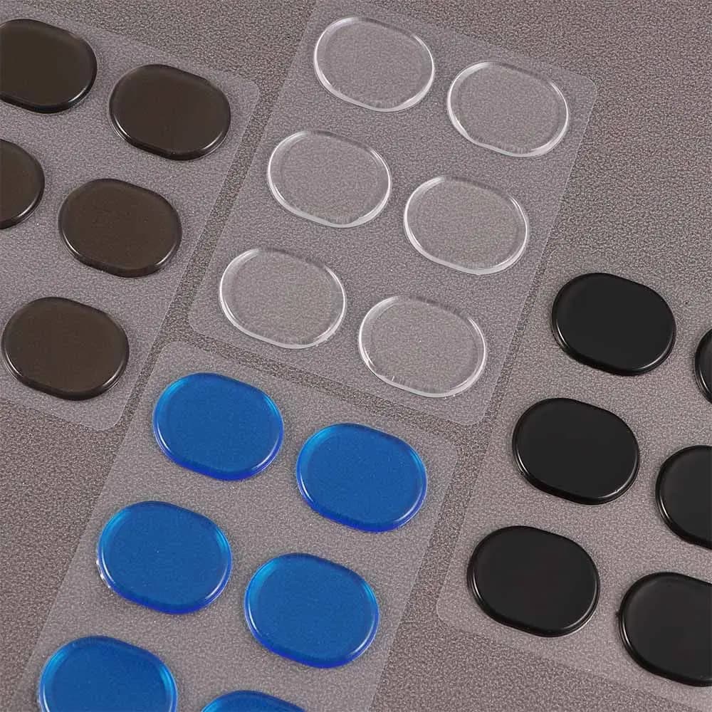 Set di 6 Cuscinetti in Silicone Morbidi per Tamburo, Non Tossici, Trasparenti, Assorbenti gli Urti, Cuscinetti in Gel per Tamburo, Cuscinetti Silenziosi per Tamburo