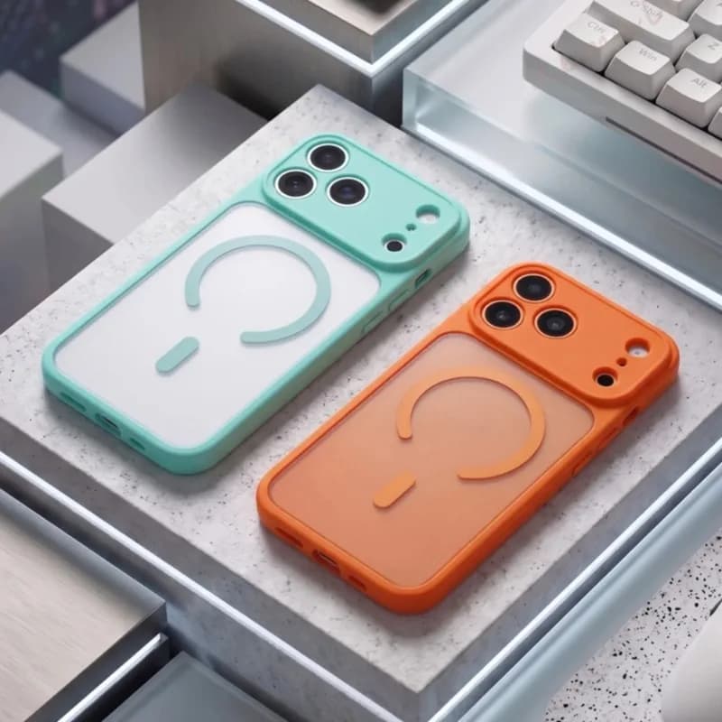 Official Magnetic Phone Case For iPhone 17 Air 18 13 14 15 16 17 Pro Max 14 15 16 Plus Magsafe Shockproof Protector Cover