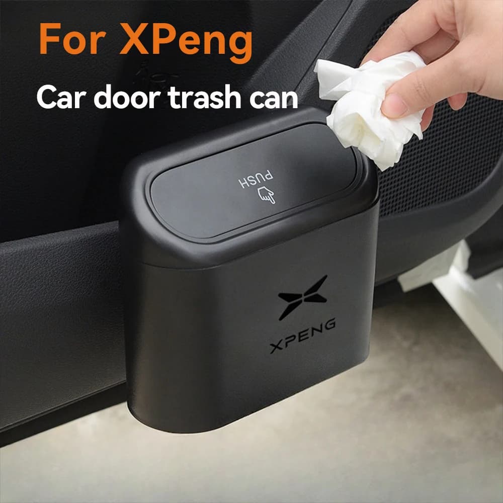 Per XPeng Xiaopeng G6 G9 P7 P7+ Bidone della spazzatura per auto Accessori essenziali per la decorazione di interni