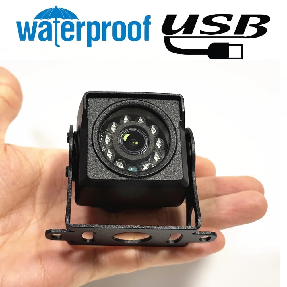 Tipo-c Outdoor IP65 5MP 1080P 720P 940nm IR Visione notturna Webcam Mini USB impermeabile Dashcam Veicolo Android Driver gratuito