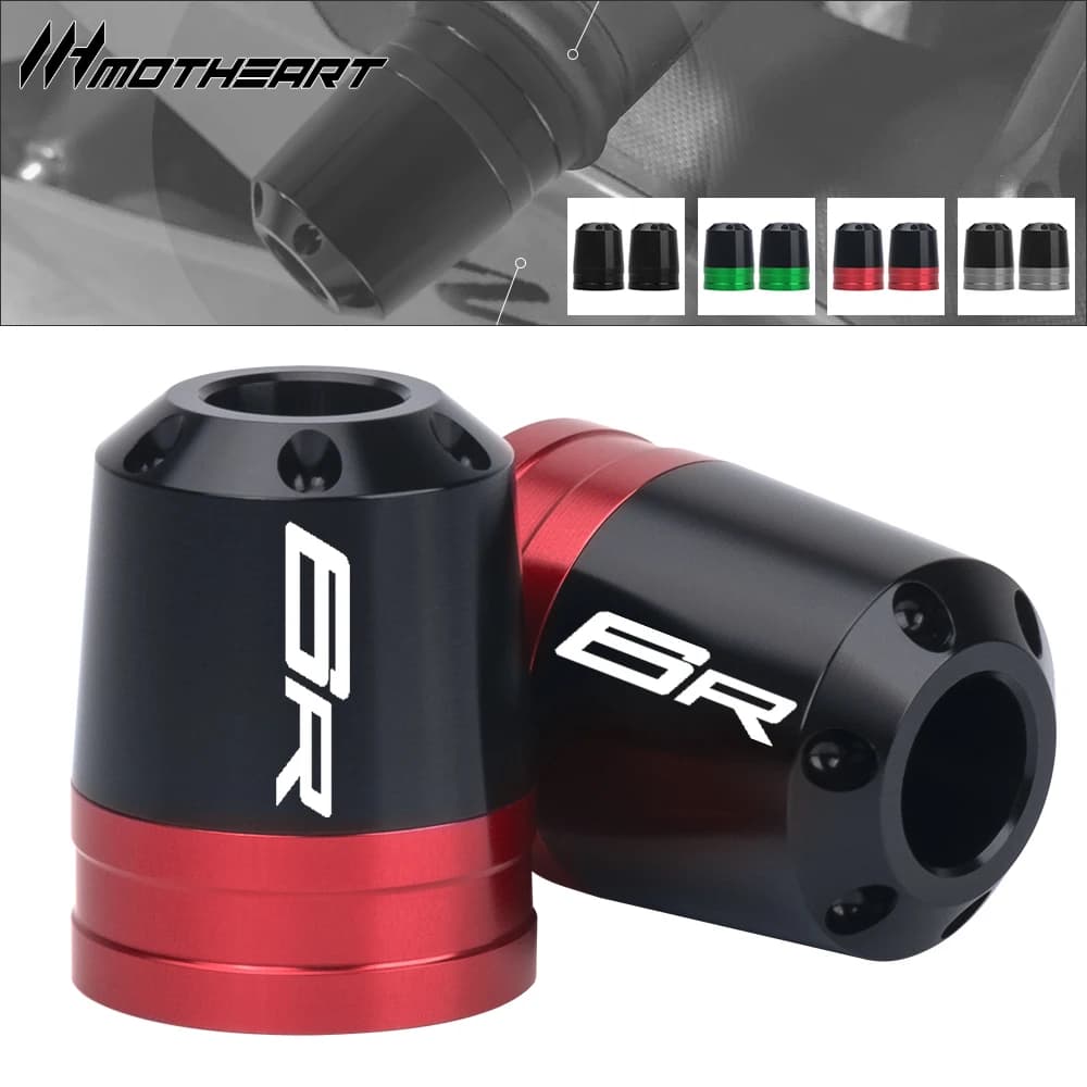 Protezioni Manubrio Moto CNC in Alluminio per Ninja ZX-6R 636 1995-2025 - Slider Anticaduta per Manubrio