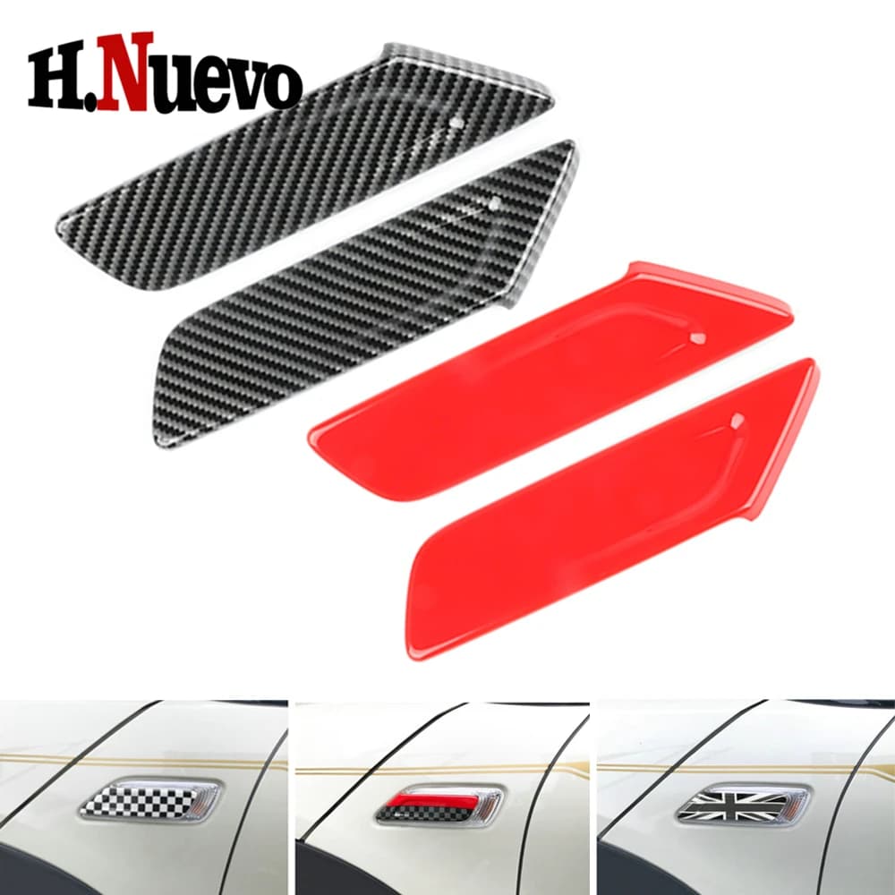 Side Scuttle Fender Graphics Decoration Moulding Cover Sticker For Mini Cooper F54 Clubman Hatch Convertible Car Accessories