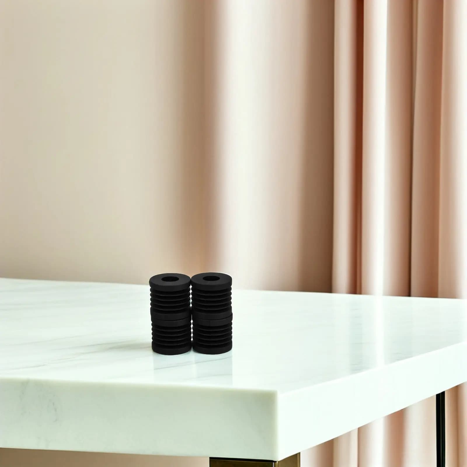 4 Pezzi Ammortizzatori per Stampante 3D, Piedini Antivibrazione in Silicone, Cuscinetti per Riduzione del Rumore, Accessori Antishock