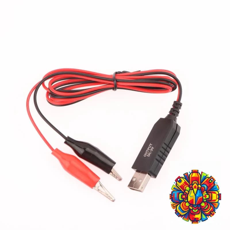 Cavo di alimentazione convertitore di tensione USB da 5V a 3V per multimetri, microfoni, giocattoli e dispositivi medici remoti