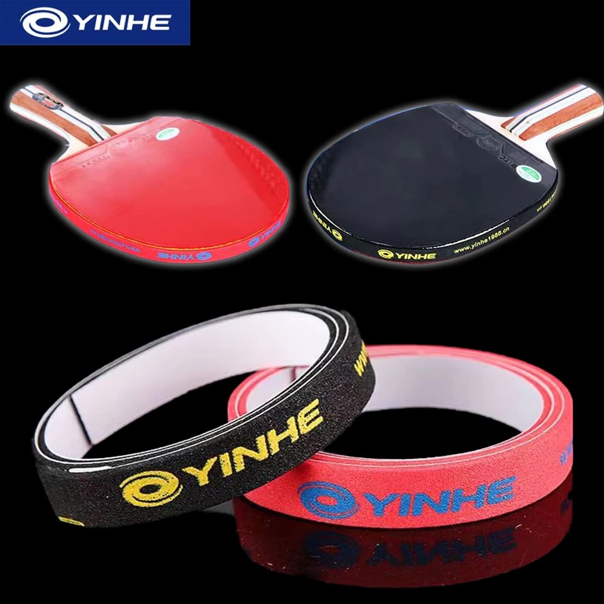 2 pcs tape for ping pong racket side protection thickened anti-coating accessories for edge protection tape for ping pong rack