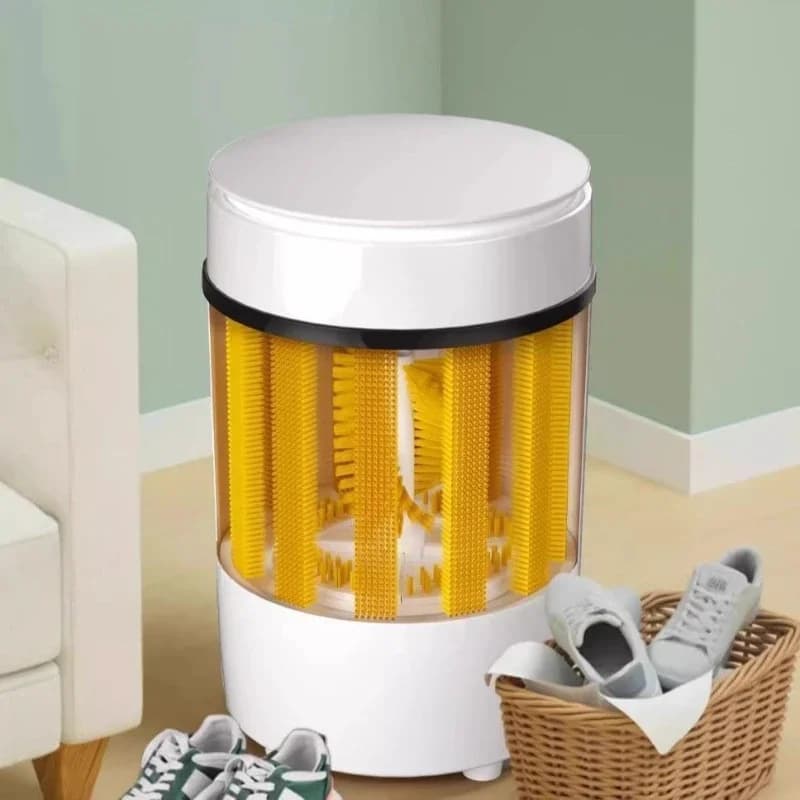 Shoe washing machine, household small shoe brushing machine, automatic washing in one wash