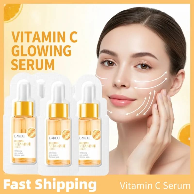 Vitamin C Whitening Serum Lifting Dissolvency Thin Lines String pores Light serum to collagen for face Skin Care