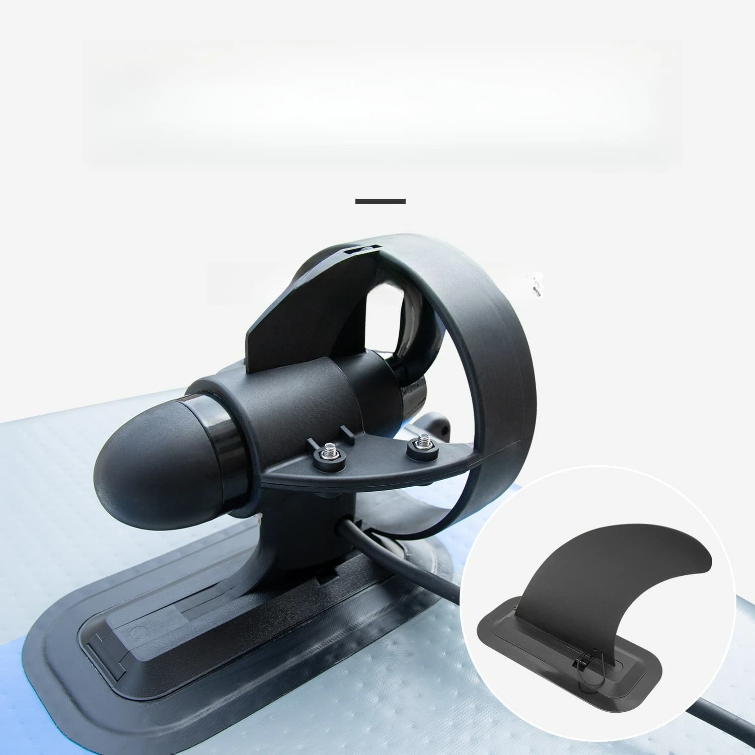 Motore a paletta Pinna elettrica Pinna caale rimovibile Canottaggio Kayak Elica Propulsore subacqueo Nylon