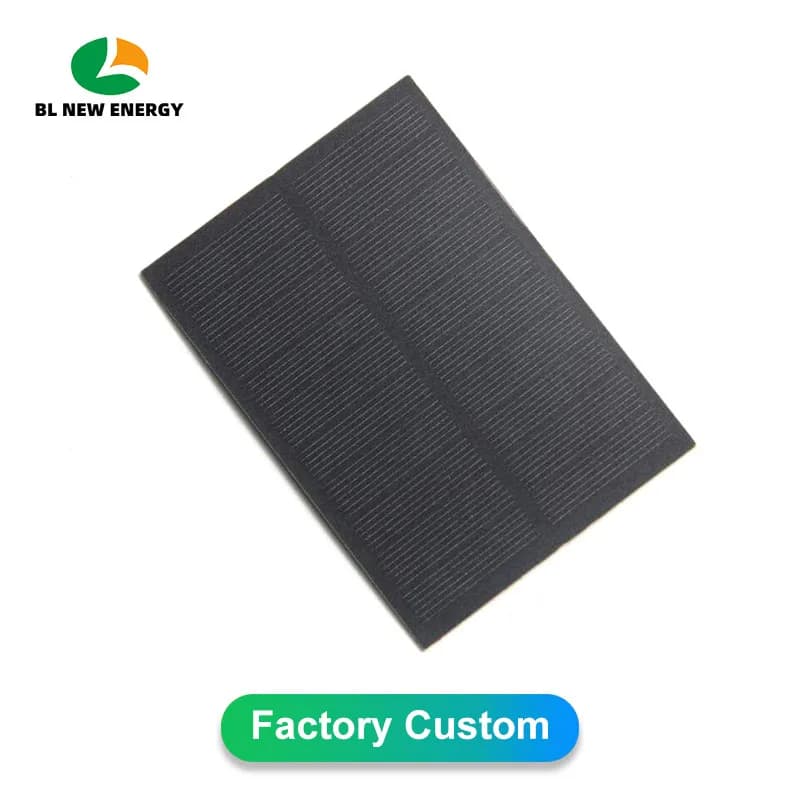 1.2W 5V PET Pannello Solare Celle Solari Laminate Ultra-Sottili per FAI DA TE Piccoli Giocattoli Elettronici Irrigazione Solare Industriale 115*82MM