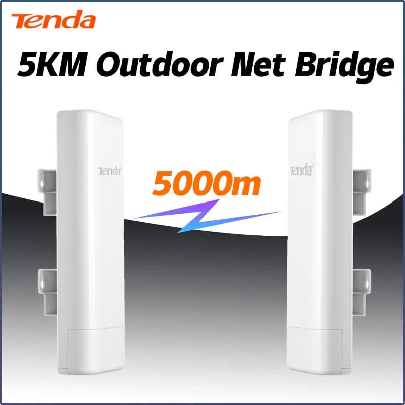 Tenda O3 2.4Ghz punto a punto ponti wireless 5Km trasmissione POE super outdoor monitoraggio ascensore ripetitore AP p a p 1 pz