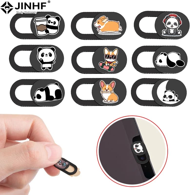 3 pcs protection for the privacy of the camera cover for mobile phone Webcam slide switch block internal adhesive coating camera cover ultra-thin