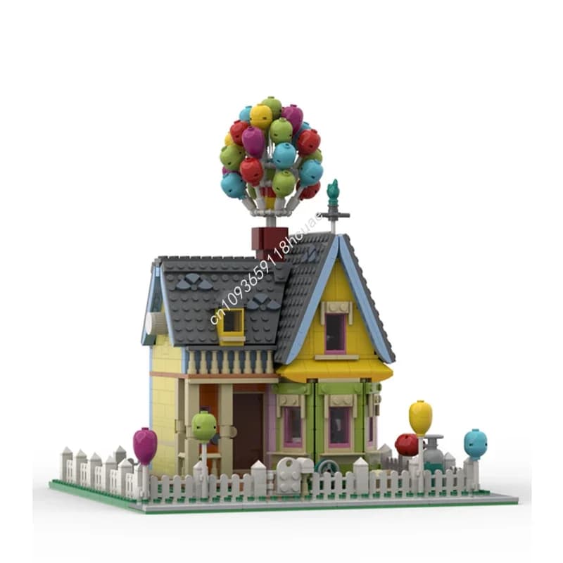 1281pcs MOC Floating 'Up' House Disneying Building Blocks Christmas STEM Educational Master Series Collector Edition Model Gift