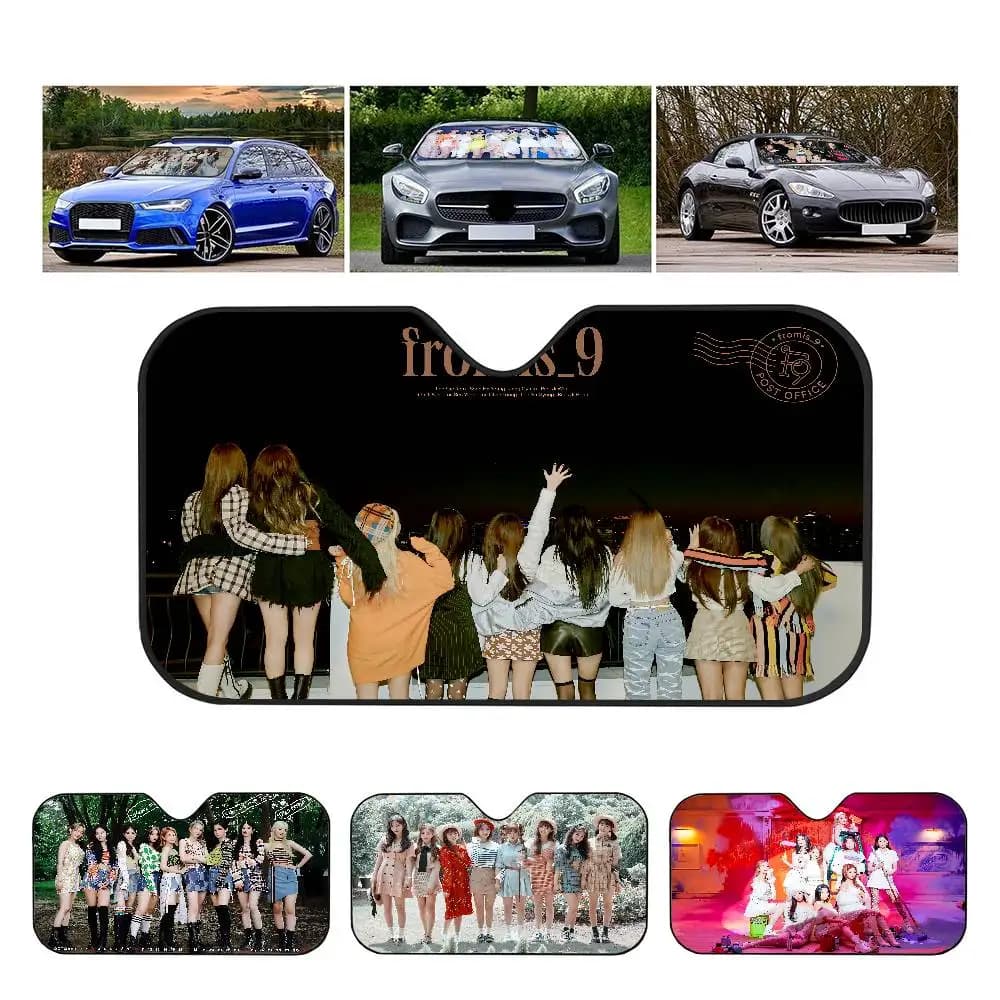 Parasole per Auto Kpop Girl Fromis_9, Pellicola Parasole Estiva per Finestrini Auto, Tenda Parasole Laterale per Bambini, Protezione Solare