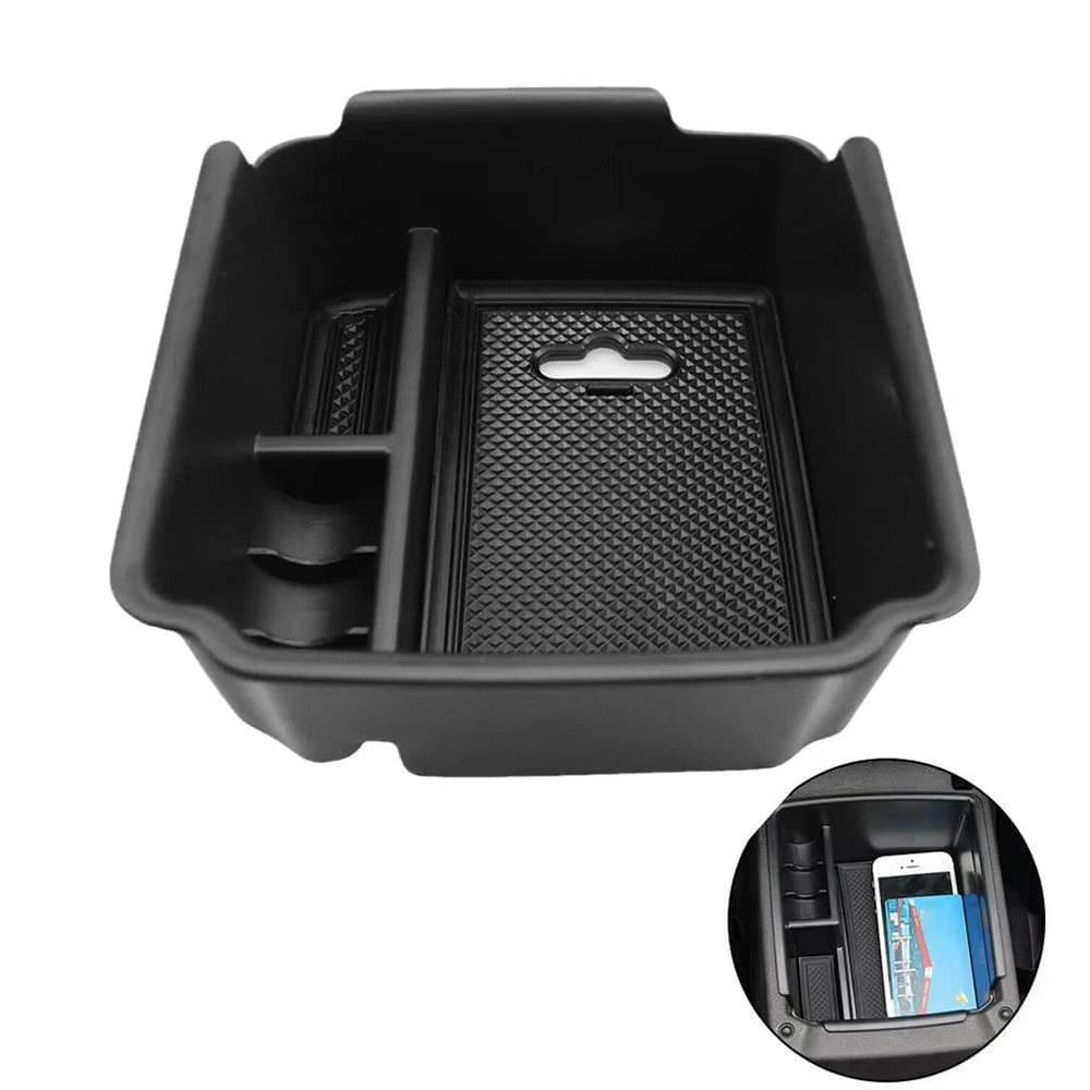 Auto Bracciolo Centro Scatola di Immagazzinaggio Console Centrale Vassoio Organizer Caso per Volkswagen Tiguan 2018 2019 2020 2021 2023 Accessori