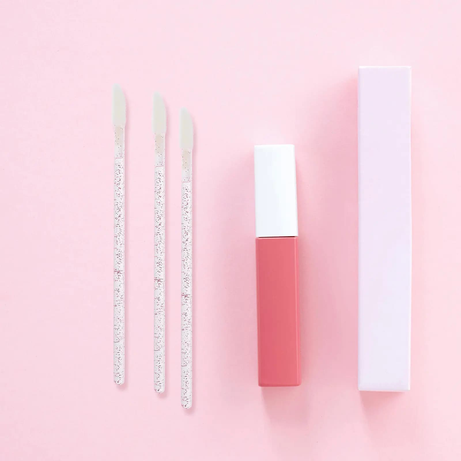 Set di pennelli per labbra da 250 pezzi, applicatori per lucidalabbra morbidi e confortevoli, applicatori per trucco professionali, forniture di bellezza