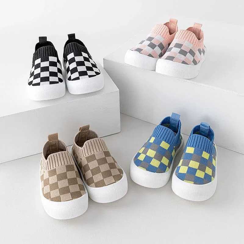 Scarpe da bambino con suola morbida, scarpe da passeggio per bambini, scarpe sportive versatili, traspiranti e antiscivolo, nuove alla moda primaverili e autunnali