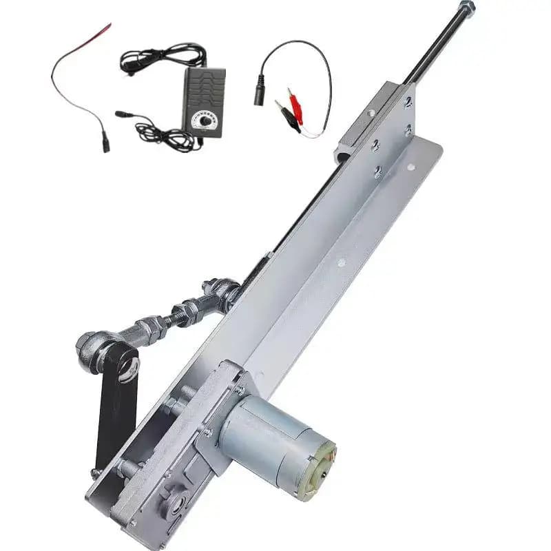 Mini attuatore lineare telescopico corsa regolabile attuatore lineare motore 24V DC riduttore motoriduttore ciclo alternativo lineare
