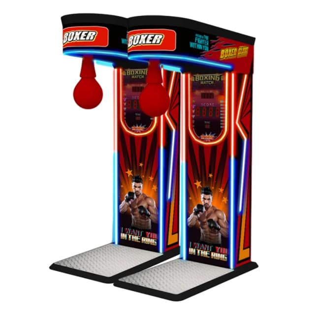Boxing Champion Arcade Street Amusement Coin Operated Games Electronic Boxing Sports Punching Bag Vending Machine Price