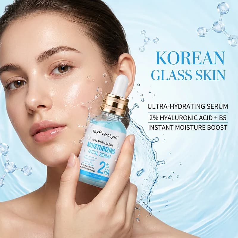 B5 Moisturizing Face Serum Hyaluronic Acid Improves Dark Skin Dissolvency Thin Lines Deep hydration Radiant Face Essence Skin Care