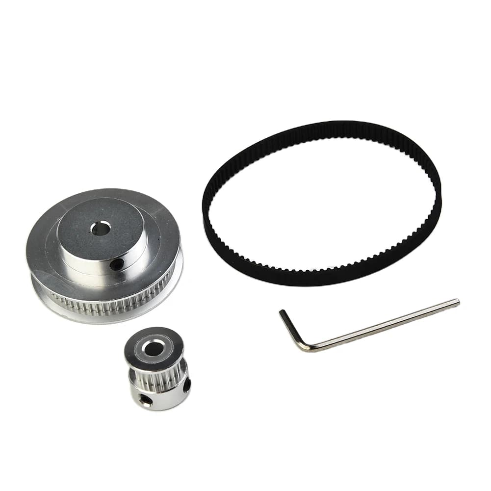Cinghia di Distribuzione per Stampante 3D, Ricambio per Uso Interno ed Esterno con Chiave, 1 Set 2GT60T20T-200, Accessori