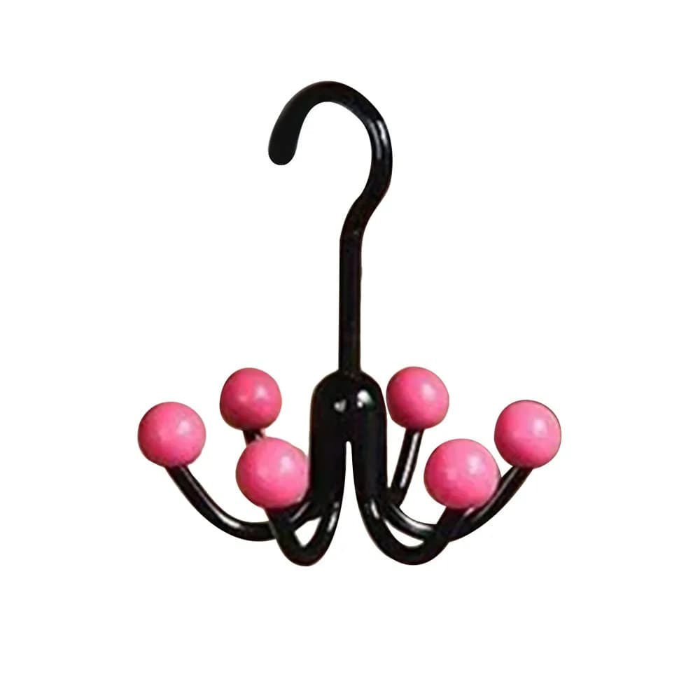 Multifunctional Wallet Dopamine 360 for Casa ° Gancio Girevole with 6 Balls to Organize Bags