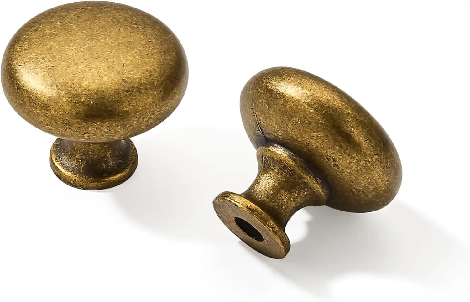 Set di 20 Maniglie per Cassetti in Ottone Anticato, Accessori per Mobili da Cucina